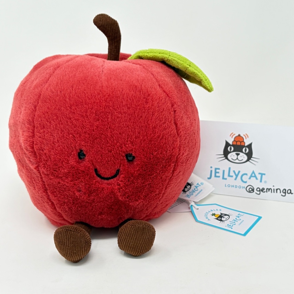 Jellycat Amuseables Apple, NWT - Picture 2 of 10